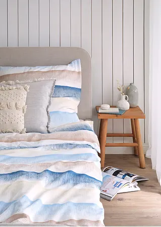 Bonprix Bettwäsche In Streifen Design Mit Farbverlauf