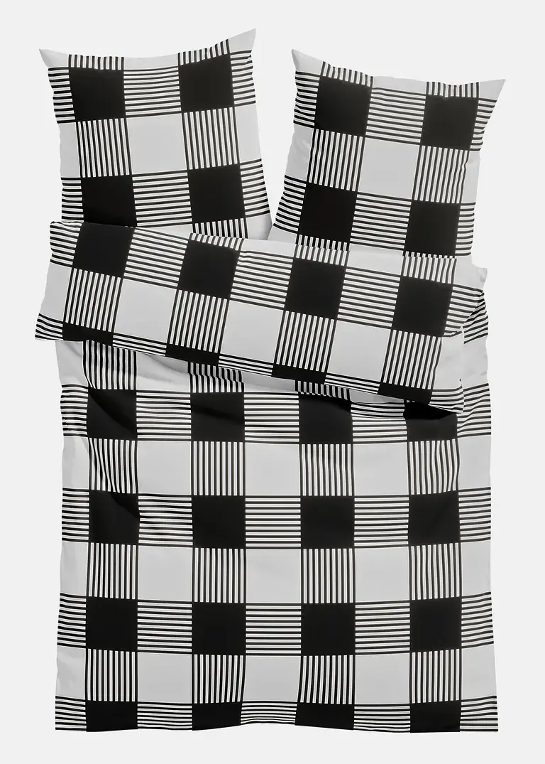 bonprix Bettwäsche mit Karomuster - zeitloser Stil und moderne Eleganz
