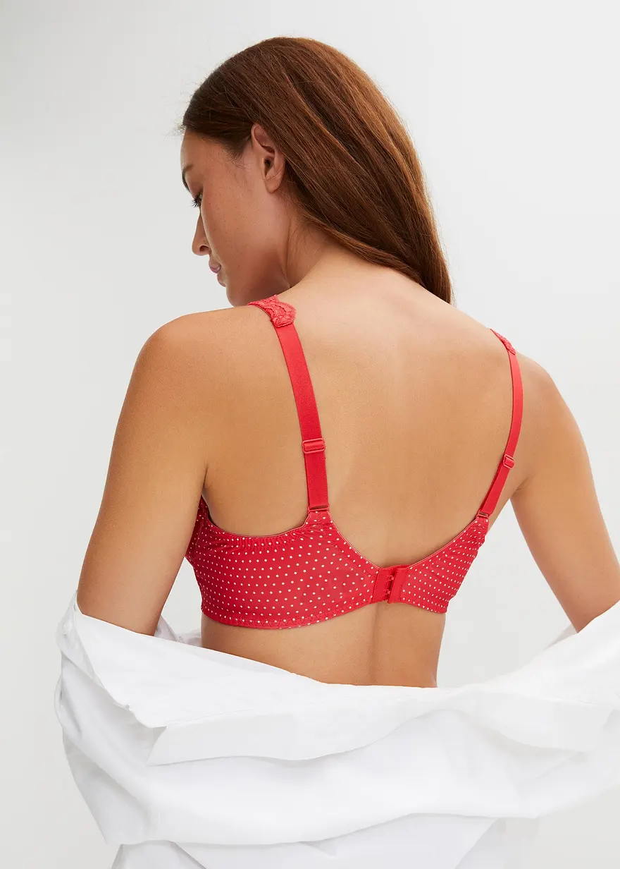 Bonprix BH-Doppelpack Mit Spitzenverzierten Partien - Damen