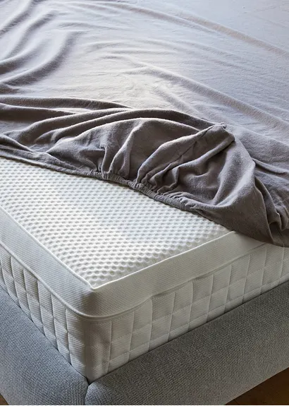 Bonprix Biber Spannbettlaken Für Kuschelige Nächte - Hellgrau