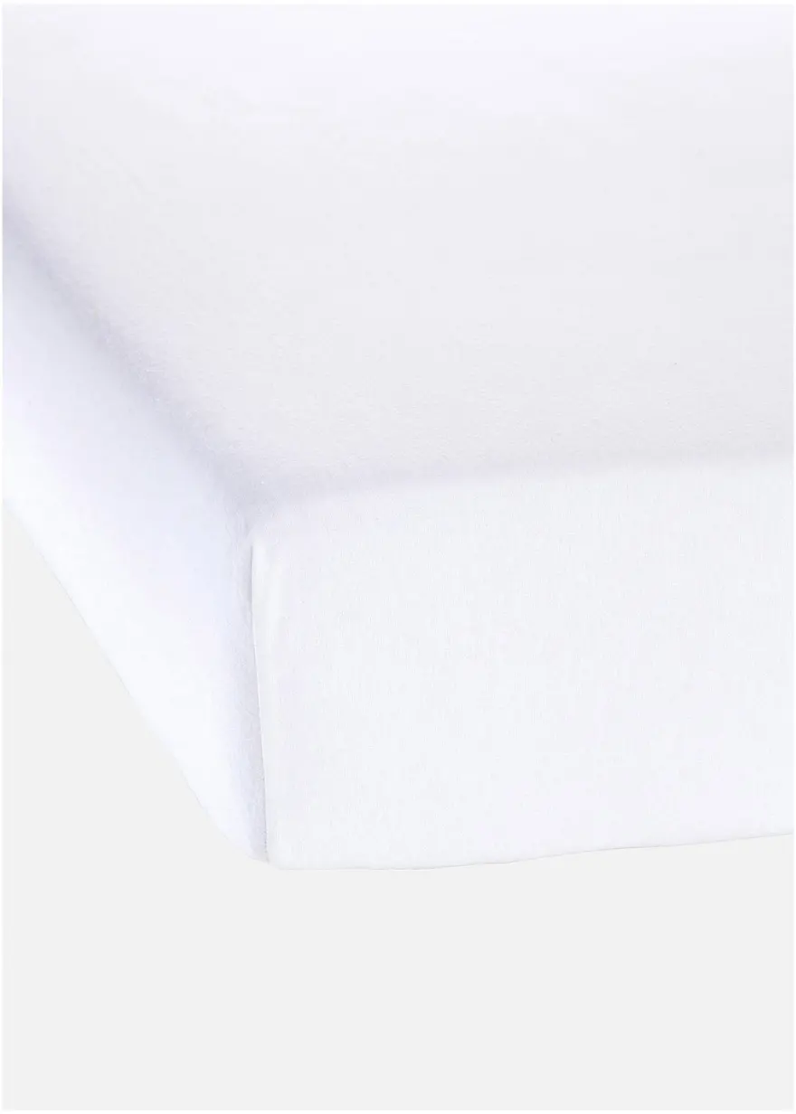 bonprix Biber Spannbettlaken für kuschelige Nächte - weiß