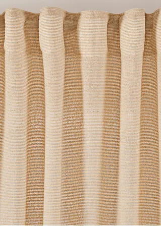 Bonprix Blickdichter Und Einfarbiger Fertigvorhang Mit Struktur