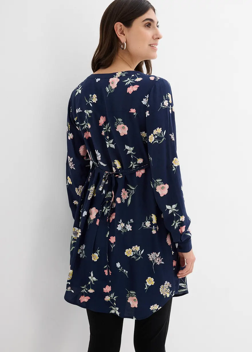Bonprix Blusenkleid Für Die Schwangerschaft Und Danach - Blau
