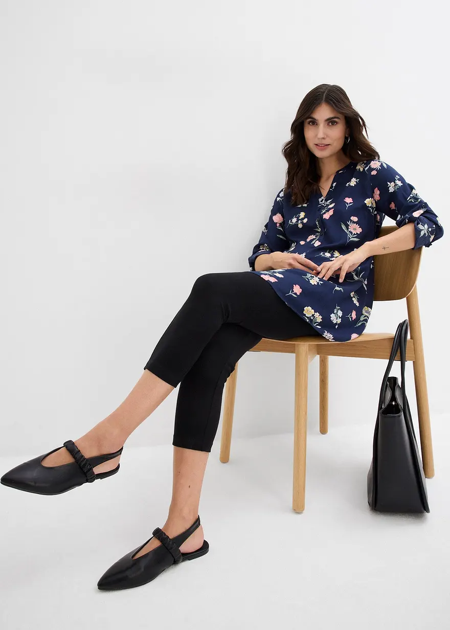 Bonprix Blusenkleid Für Die Schwangerschaft Und Danach - Blau