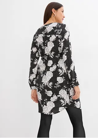 Bonprix Blusenkleid Für Die Schwangerschaft Und Stillzeit - Schwarz