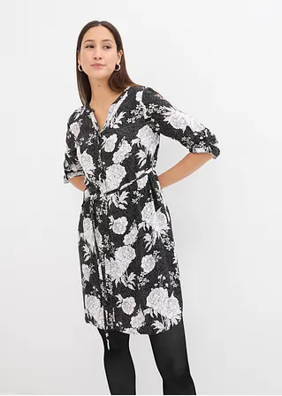 Bonprix Blusenkleid Für Die Schwangerschaft Und Stillzeit - Schwarz