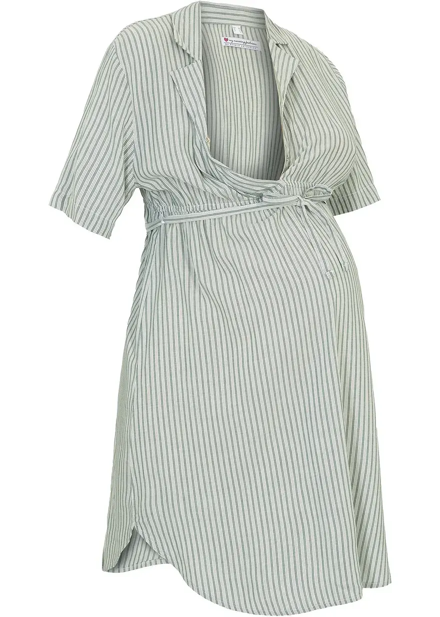 bonprix Blusenkleid mit Stillfunktion für die Schwangerschaft und danach