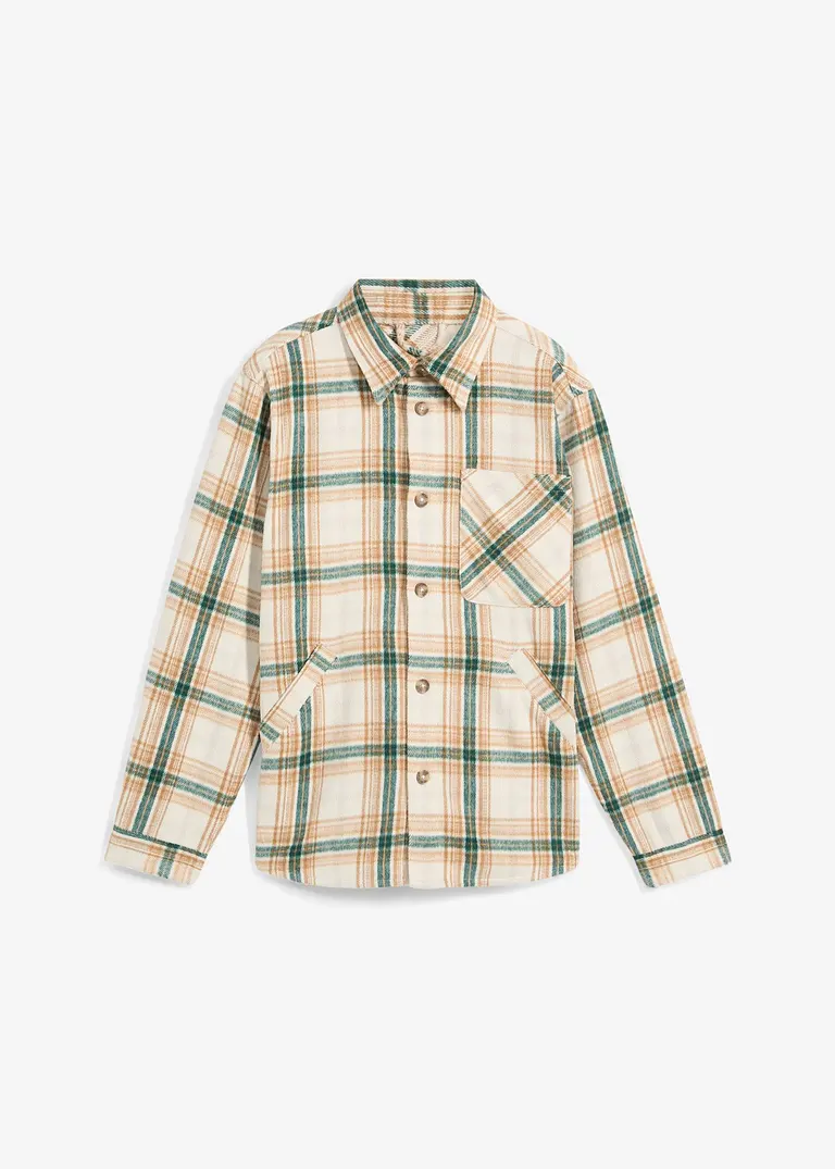 bonprix Angesagtes Shaket in Wolloptik - grün - Herren