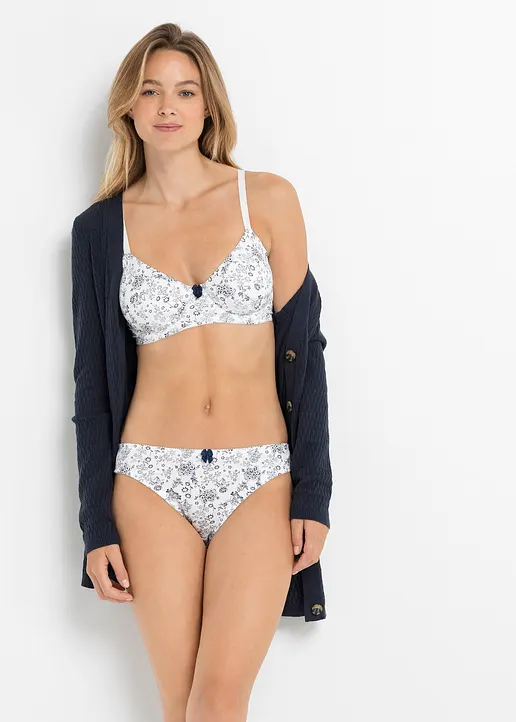 Bonprix Attraktiv Bedruckter BH Mit Bügeln - Damen