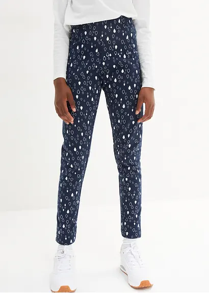 Bonprix Bequeme Kinder Thermoleggings - Blau - Kinder
