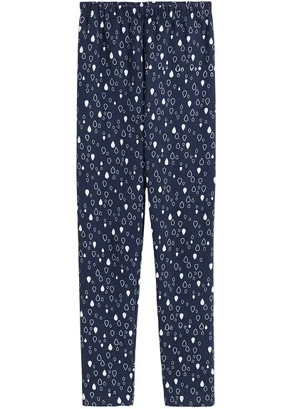 bonprix Bequeme Kinder Thermoleggings - blau - Kinder