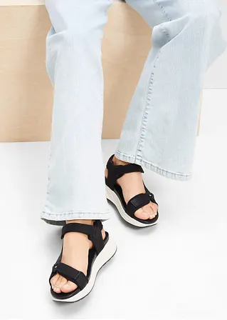 Bonprix Bequeme Sandale Von Tamaris - Schwarz - Damen