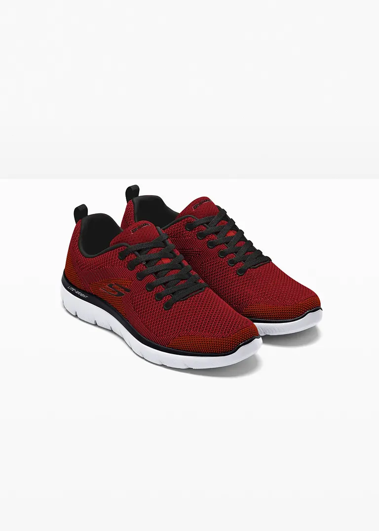 Bonprix Bequemer Sneaker Von Skechers - Rot - Herren