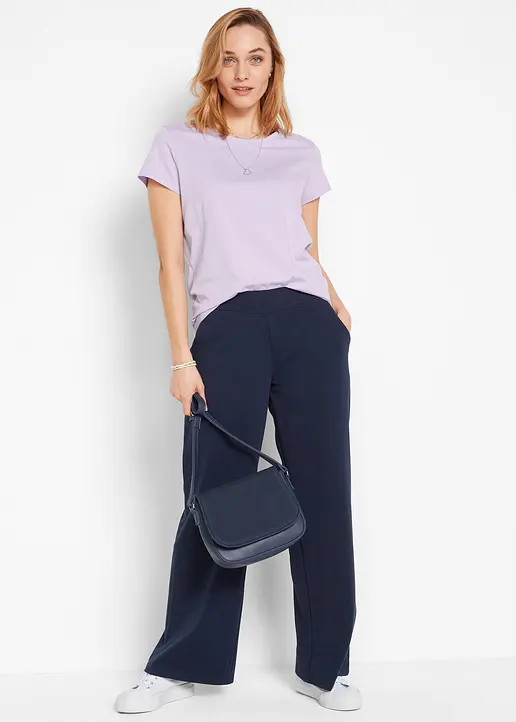 Bonprix Bequemes Shirt In Single Jersey - Damen
