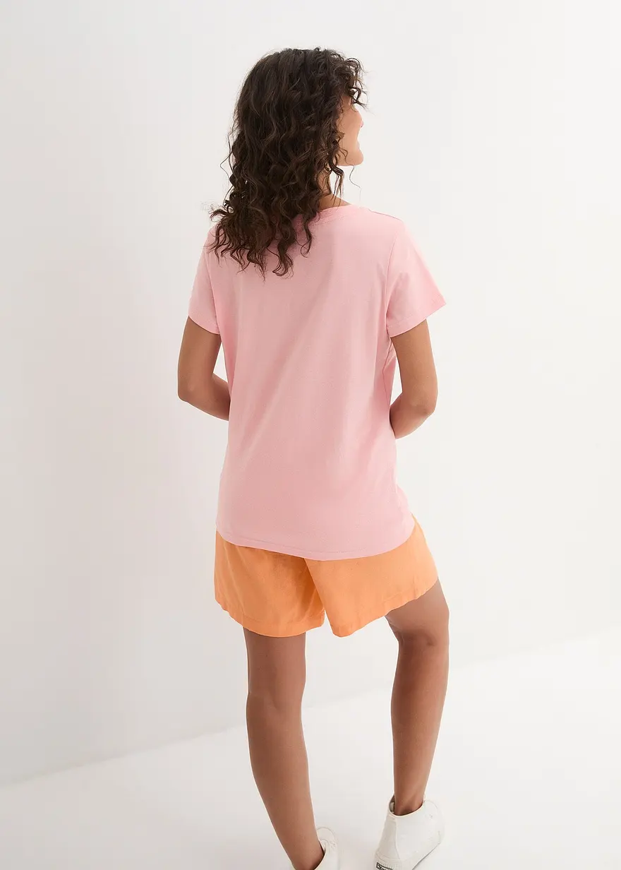 Bonprix Bequemes Shirt In Single Jersey - Damen
