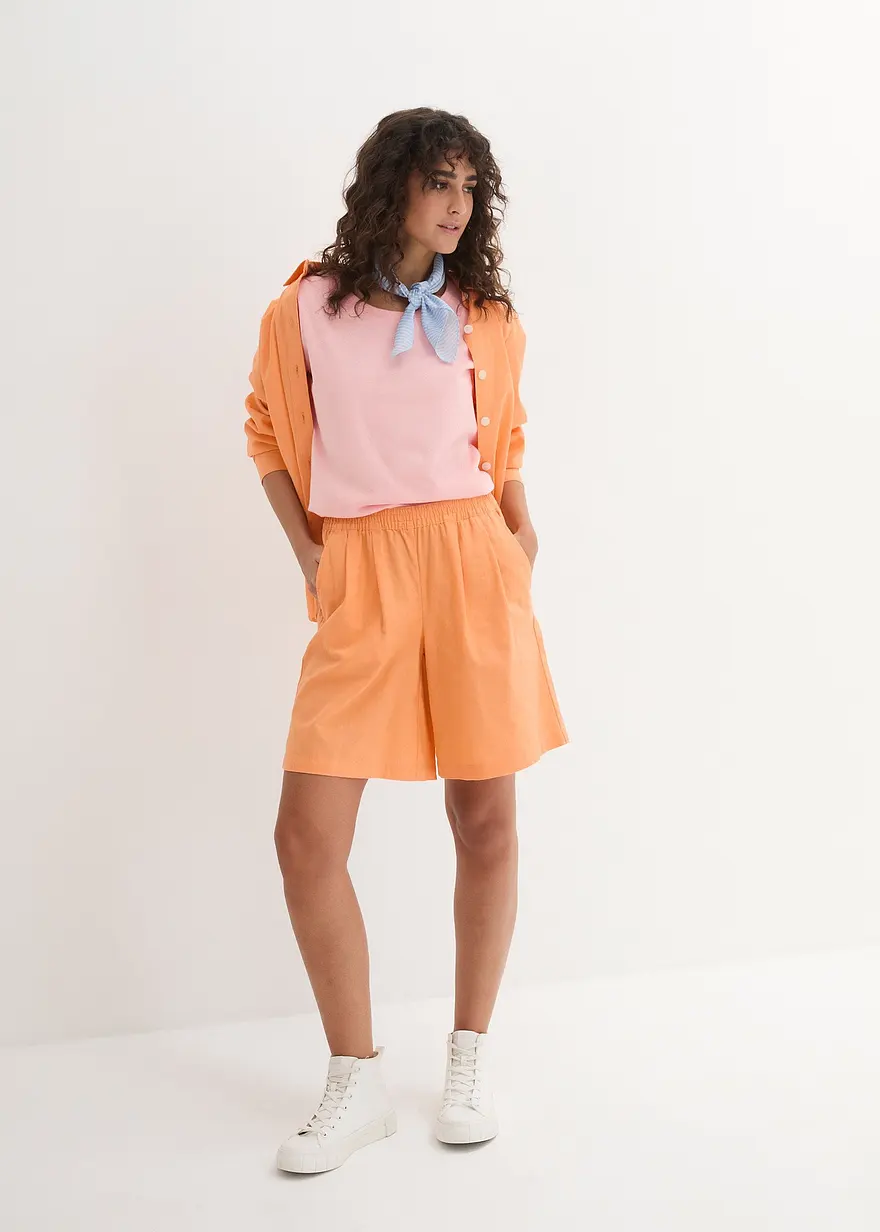 Bonprix Bequemes Shirt In Single Jersey - Damen