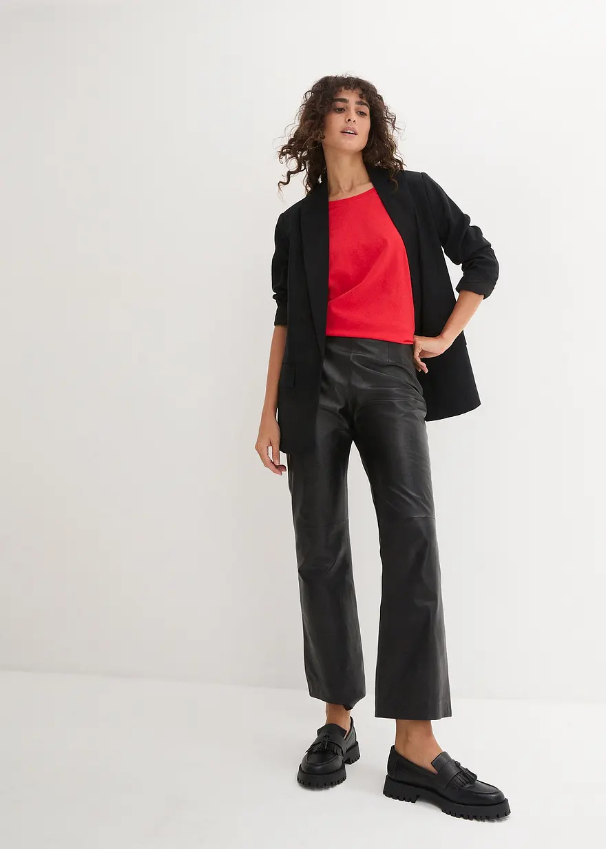Bonprix Bequemes Shirt In Single Jersey - Damen