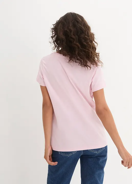 Bonprix Bequemes Shirt In Single Jersey - Damen