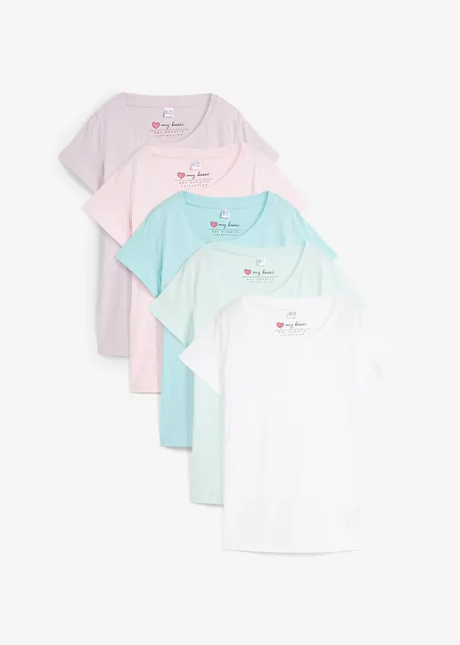 bonprix Bequemes Shirt in Single Jersey - Damen