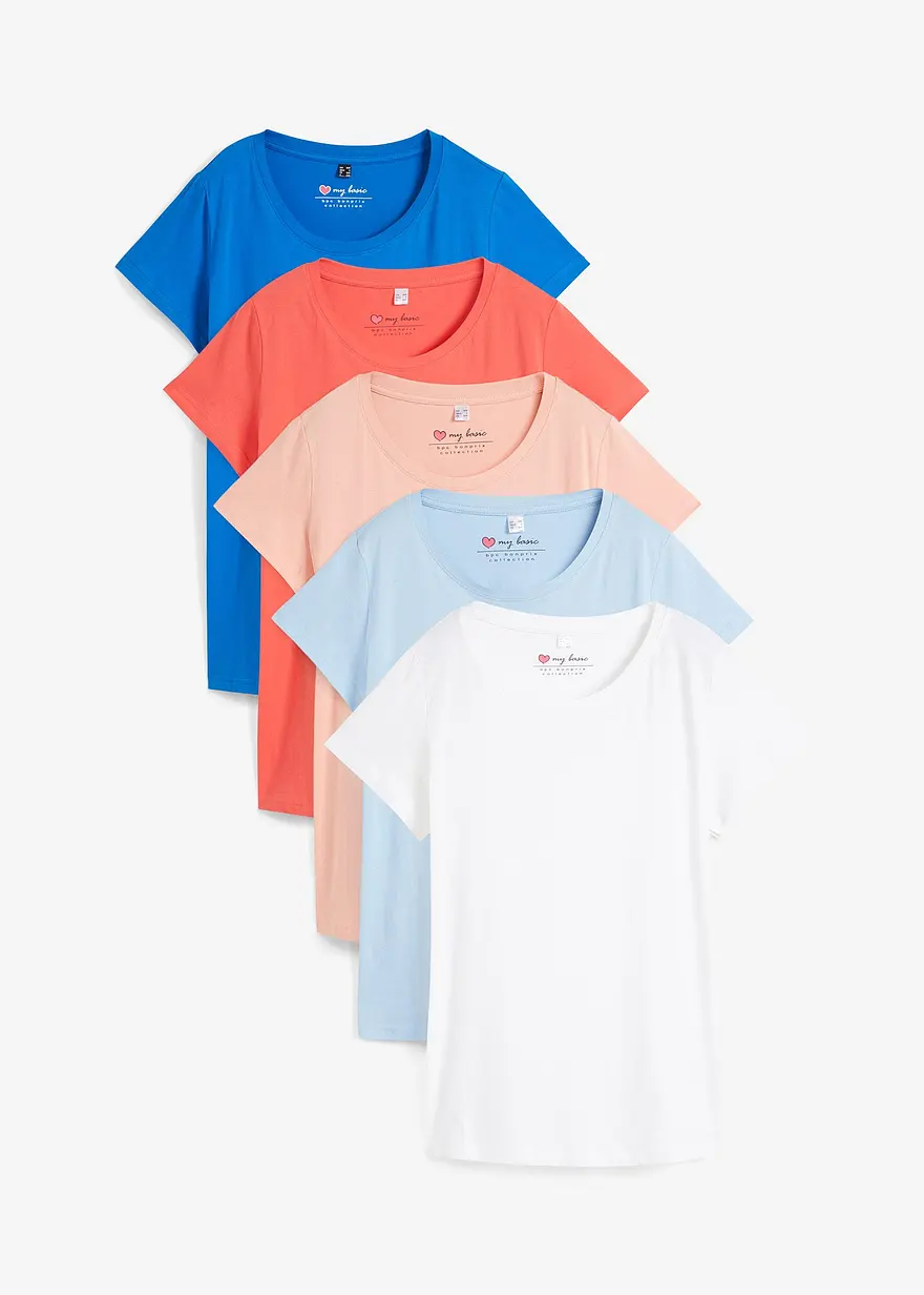 bonprix Bequemes Shirt in Single Jersey - Damen