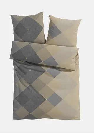 bonprix Bettwäsche mit elegantem Rauten Design