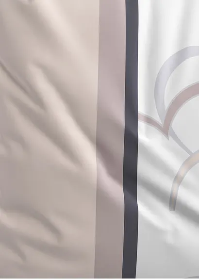 Bonprix Bettwäsche Mit Herzmotiv - Taupe Linon