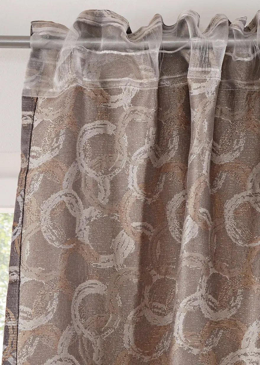 Bonprix Blickdichter Vorhang In Moderner Optik