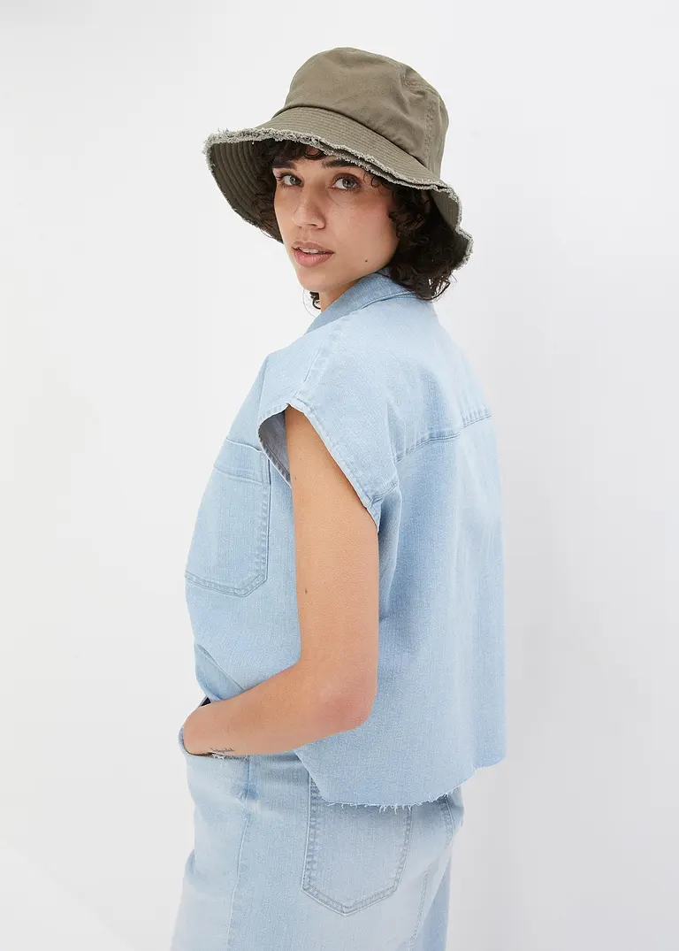 Bonprix Bucket Hat Für Den Sommer - Grün - Damen