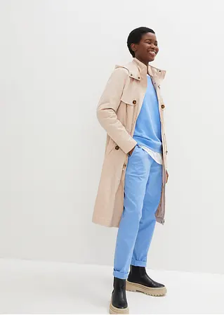 Bonprix Chinohose Aus Baumwolltwill - Blau - Damen