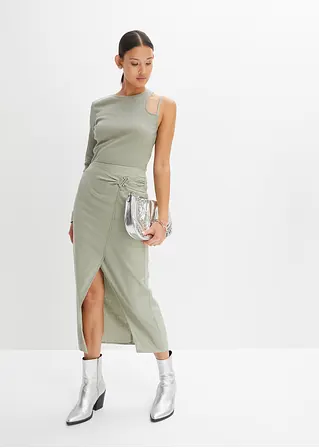Bonprix Cooles Shirt Mit Cut-Outs - Grün - Damen