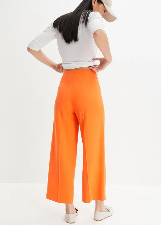 Bonprix Culotte In Auffallender Farbe - Orange - Damen