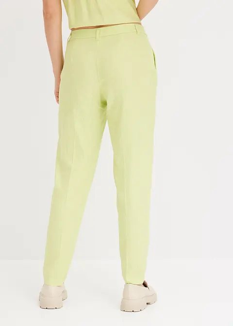 Bonprix Elegante Schmale 7/8 Hose - Grün - Damen