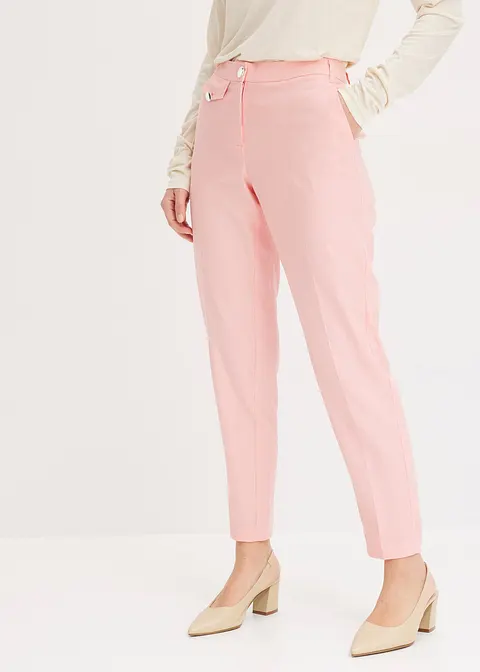 Bonprix Elegante Schmale 7/8 Hose - Rosa - Damen