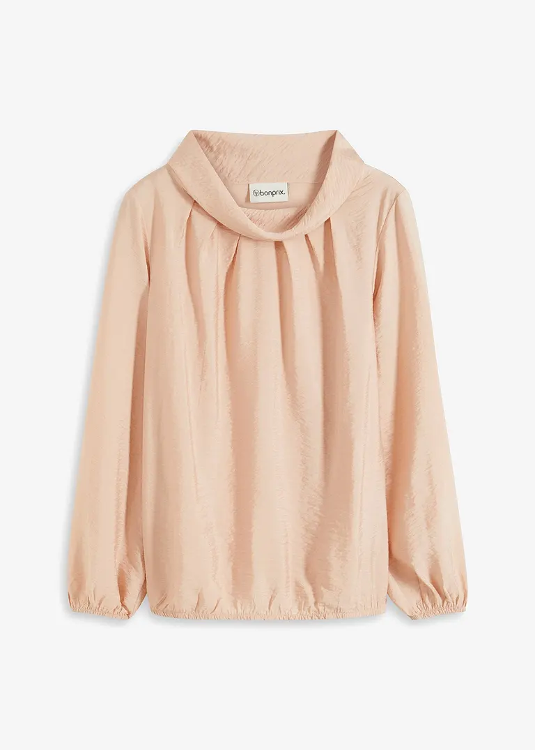 bonprix elegante Tunika mit Struktur - beige - Damen