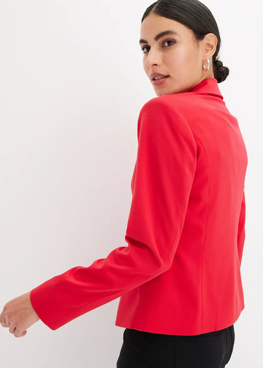 Bonprix Eleganter Blazer - Rot - Damen