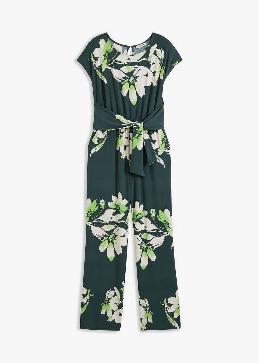 bonprix eleganter Jumpsuit - grün regular - Damen