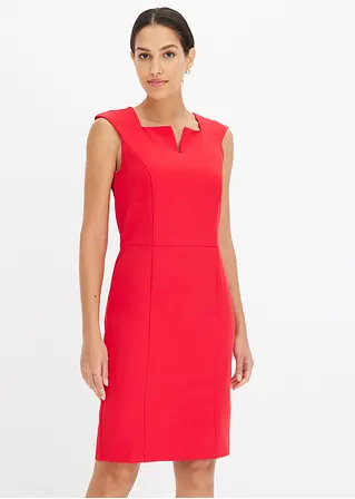Bonprix Elegantes Etuikleid - Rot - Damen