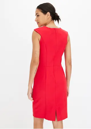 Bonprix Elegantes Etuikleid - Rot - Damen