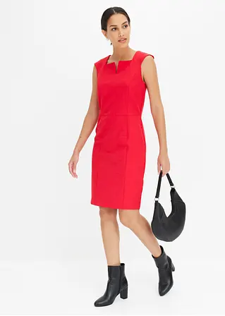 Bonprix Elegantes Etuikleid - Rot - Damen