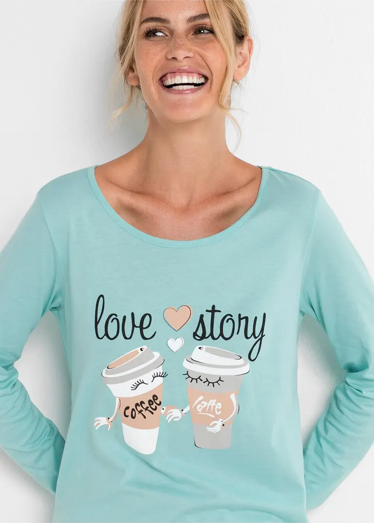 Bonprix Gemütlicher Pyjama Mit Bündchen - Damen