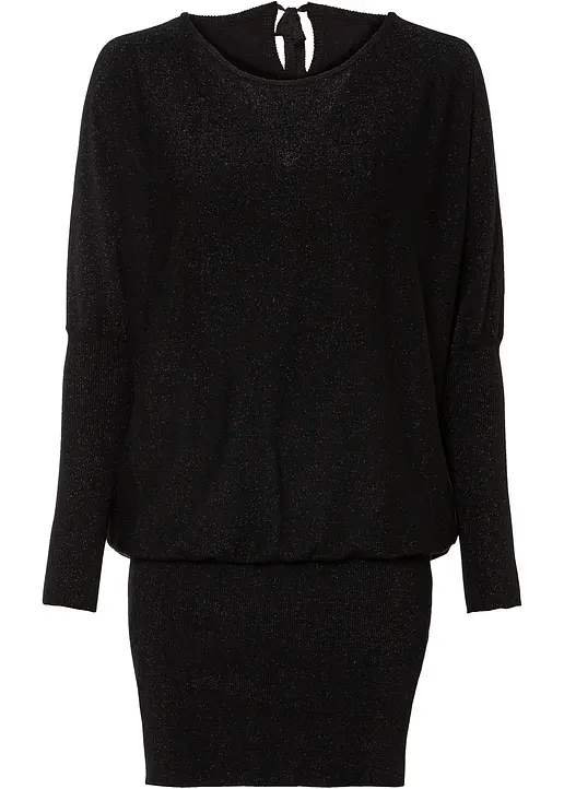 bonprix geschmackvolles Kleid - schwarz - Damen