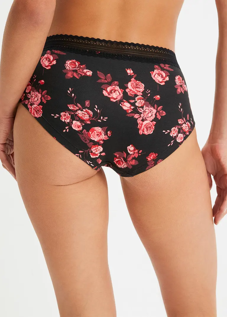 Bonprix Hübsche Maxipanty Mit Spitzenborte - Damen