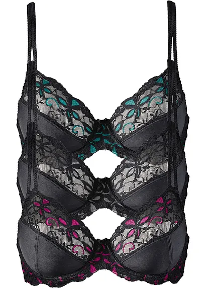 bonprix Hübscher BH in femininem Design - Damen