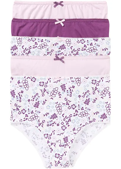 bonprix Hübscher Taillenslip mit Blumendruck - Damen