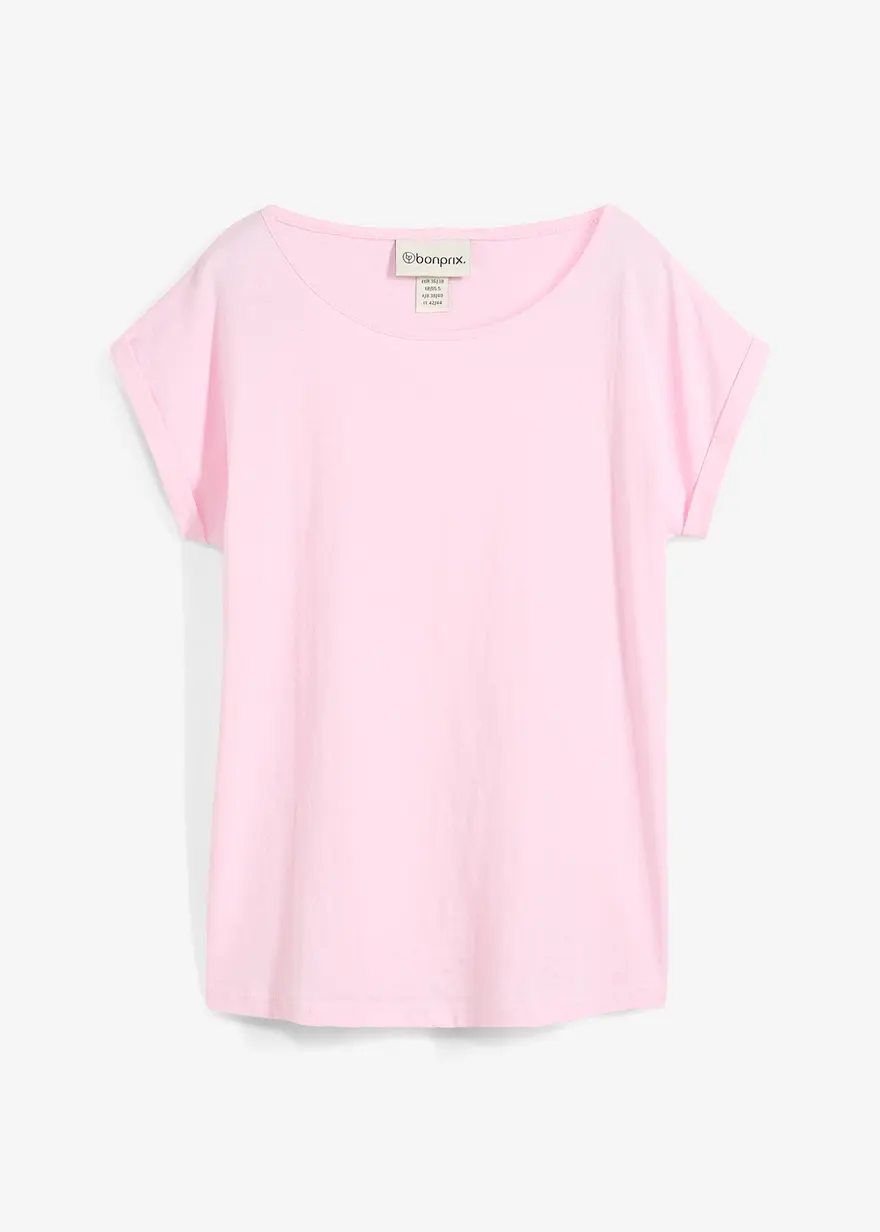 bonprix Hübsches Shirt mit Flügelärmeln - rosa - Damen