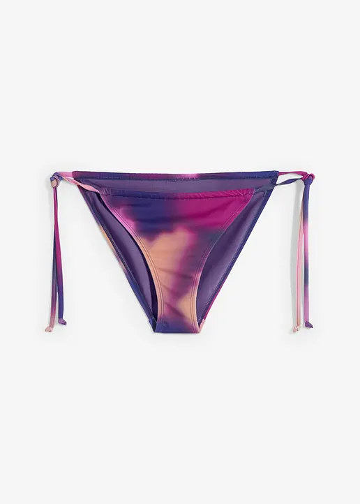 bonprix Knappe Bikinihose zum Binden - lila - Damen