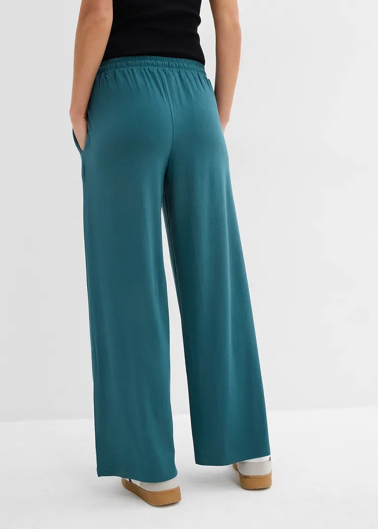 Bonprix Lässige Culotte Knöchelfrei - Petrol - Damen