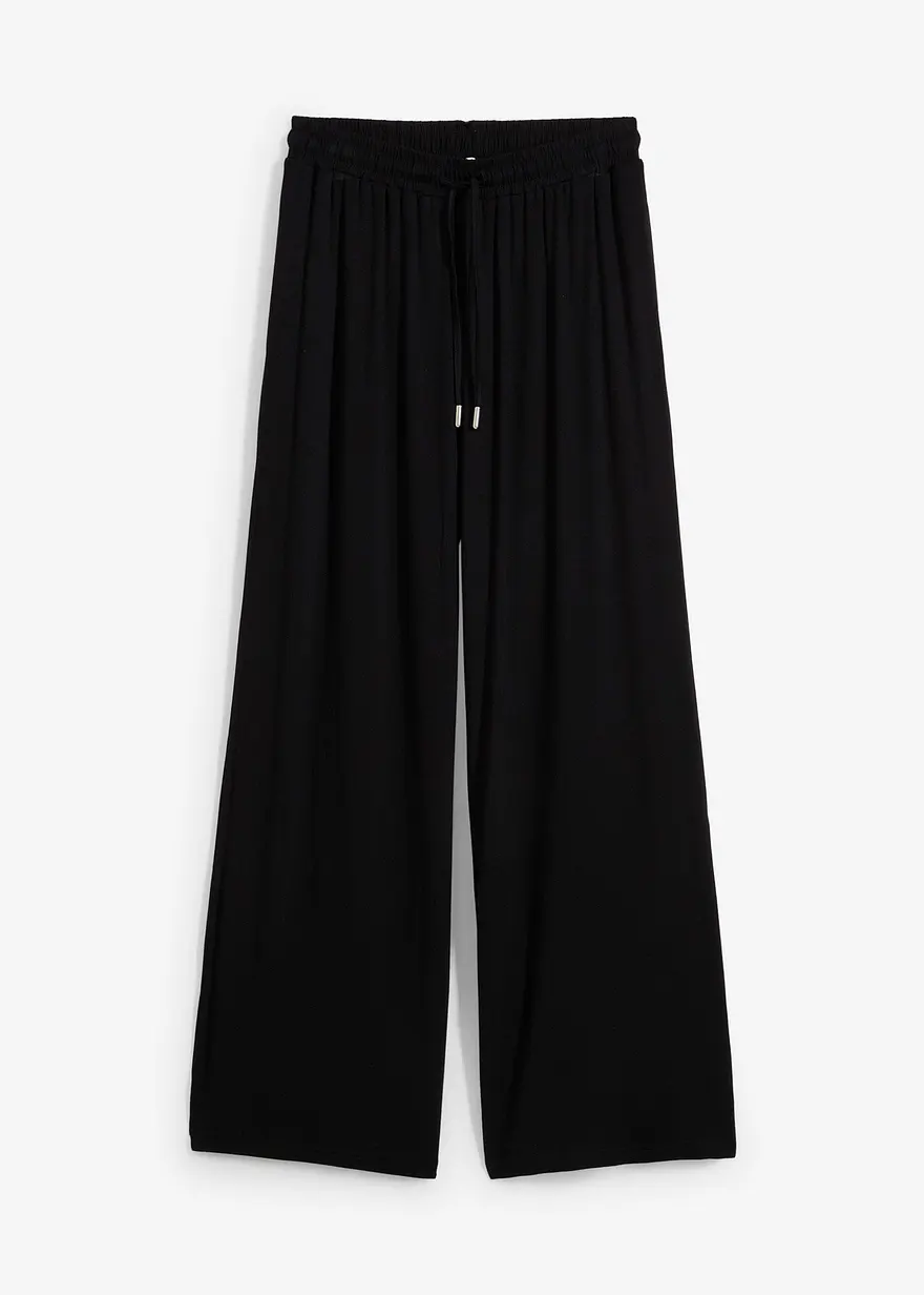 bonprix Lässige Culotte knöchelfrei - schwarz - Damen