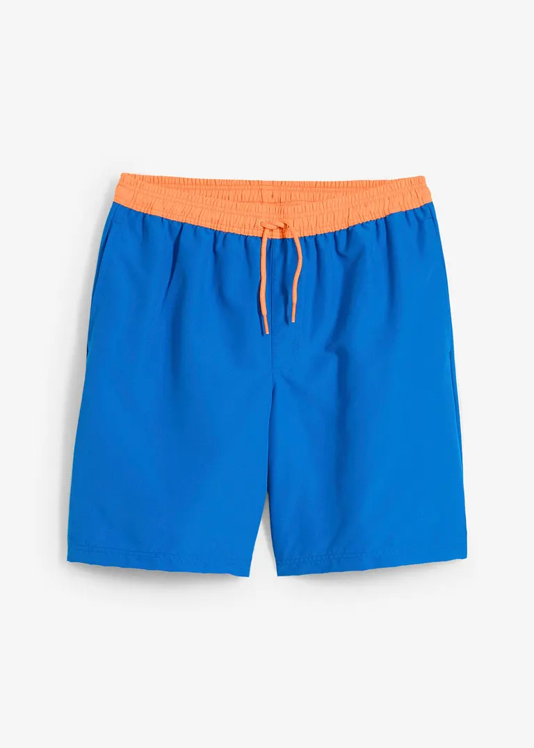bonprix Lässige Jungen Badeshorts - blau - Kinder