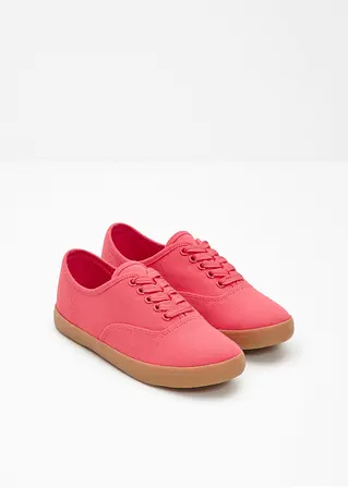 Bonprix Lässiger Sneaker Aus Canvas - Pink - Damen